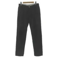 ラコステ LACOSTE 5ポケットパンツ HF525E ストレート ロゴ刺繍 ストレッチ コットン混 ブラック 黒 40