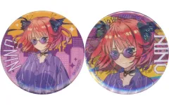 【中古】バッジ・ピンズ 中野二乃 缶バッジ2個セット 「きゃらっとくじ 五等分の花嫁＊ ～Vivid City Rhythm～」 E-2賞