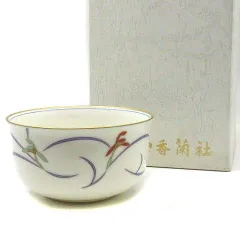 香蘭社 リンドフィールド 深小鉢 5枚 小鉢揃 セット W100GR4 美品