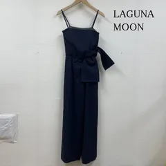 ラグナムーン コンビネゾン カラーベアパンツ ドレス リボン ワイドパンツ 031740301001-01 レディース S ISItems【USED】【古着】【中古】50148418のサムネイル