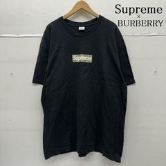Burberry supreme Tシャツ シュプリーム バーバリー ブラック - メルカリ
