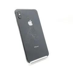 【最速発送】 iPhone XS Max 256GB スペースグレイ docomo 白ロム【難有】 80%