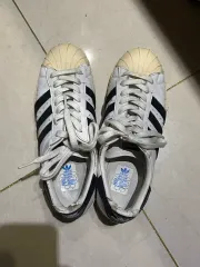 アディダス オリジナル Superstar 白黒 245