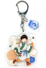 [중고] 키홀더 시라사와 [귀등의 냉철 in eeo Store 이케부쿠로 본점 파트 첨부 아크릴 키홀더 01/(공식 일러스트)]