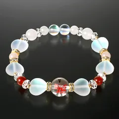 蝶とハートのブレスレット ハッピー 幸運カード付き