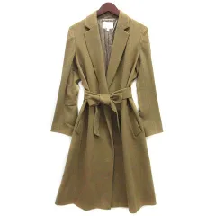 B&Y ユナイテッドアローズ BEAUTY&YOUTH ビューティー&ユース ビーバー ミドル ガウン コート キャメル系 M 1625-105-4069