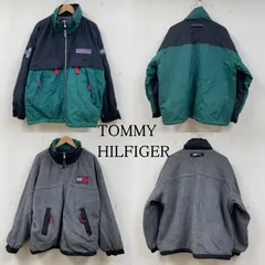 トミーヒルフィガー 90s ATHLETIC GEAR リバーシブル フルジップアップ ジャケット ビッグフラッグ メンズ L ISItems【USED】【古着】【中古】50148461