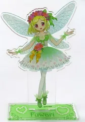 【中古】アクリルスタンド・アクリルパネル 緑風ふわり BIGアクリルスタンド 「キャラ福くじONLINE プリパラ10周年 第一弾」 B-6賞