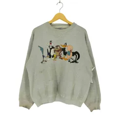 ユーズドフルギ USED古着 {{ULTIMATE SPORTS WEAR}}90S~00S アニメキャラクタークルーネックトレーナー メンズ XL