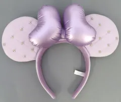 【中古】アクセサリー(非金属) ミニー(パープル/キルティング/ビーズ) カチューシャ 「ディズニー」 東京ディズニーリゾート限定