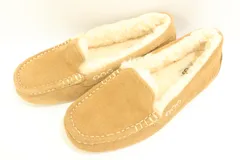 【中古】 UGG レディースシューズ 25cm スリッポン W ANSLEY UGG 25cm ベージュ 肌色 ボア