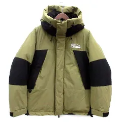 ファーストダウン FIRST DOWN フリークスストア FREAKS STORE パネル ショート ダウンジャケット カーキ S 193-1516