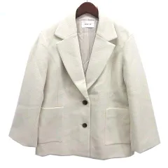 フレイアイディー FRAY I.D 2024AW ミドル オーバーサイズ チェスター コート ベージュ F FWFJ245901