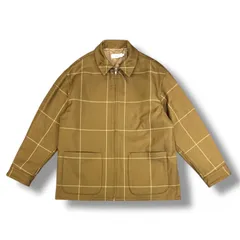 Graphpaper Original Pane Fasnered Blouson オリジナルペーン ブルゾン ジャケット グラフペーパー GM193-30055 ブラウン系 1 （85682A）のサムネイル