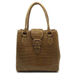 値下げ　話題のハマノHamano クロコダイル ハンドバッグ センター取り 美品 値下げ 話題のハマノHamano クロコダイル ハンドバッグ センター取り 美品