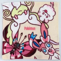 [중고] 수건·수건 닌피아&타부네&비비용&페로파프 핸드 타올 컬렉션 [2025 Pokemon Collection 복권 ~Let's Go for a Walk!~] I상