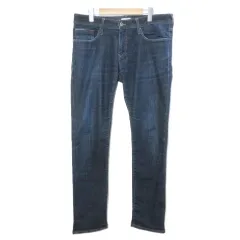 トミーヒルフィガー TOMMY HILFIGER デニム パンツ ジーンズ SLIM SCANTON スリム ストレッチ ロゴ刺繡 W36 L32 LL相当 紺 ネイビー /X