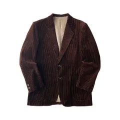 old　テーラードジャケット　niedieck　ベルベット　コーデュロイ　ストライプ　80s　ヴィンテージ