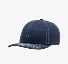 STUSSY スティッチ ストラップバッグ キャップ ネイビー OS
