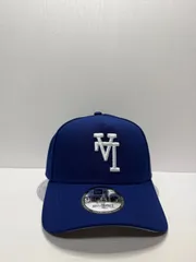 Newera ロサンゼルスドジャース リバースロゴ 9forty A-FRAME スナップバックキャップ ブルーカラー