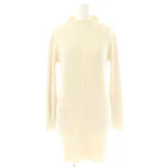 スナイデル SNIDEL 23AW Sustainaワイドリブミニニットワンピース  F 白 ホワイト /SS ■OS ■SH