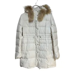 ZM1651 any SiS エニィスィス ダウン ジャケット コート アウター ホワイト 白系 ファー レディース 3