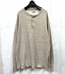 L.L.Bean｜エルエルビーン 木タグ カナダ製 ヘンリーネック ロングスリーブ ロンT