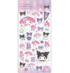 ケイカンパニー　クリアキャンディシール　マイメロディ＋クロミ　603007　大阪倉庫