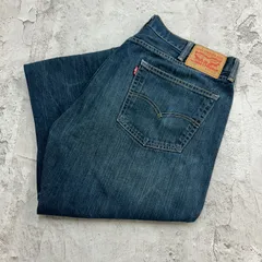Levi's　リーバイス505　デニムパンツ　ボトムス　古着　インディゴブルー　青系　W36 L30