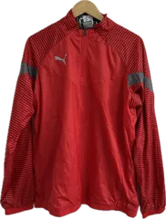 ZM1678 【美品タグ付き】Pumaプーマ　WINDCELL ジャンパー アウター　レッド　レディース　XXLサイズ