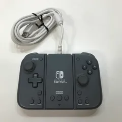 【中古美品】HORI Nintendo Switch ニンテンドー スイッチ グリップ コントローラーFit アタッチメント セット (チャコールグレー） ゲーム 【024-250922-mh-07-fuz】