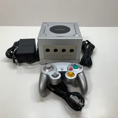 【中古美品】 Nintendo GAME CUBE ニンテンドー ゲーム キューブ 本体 シルバー 箱無し 【023-251128-mh-05-fuz】