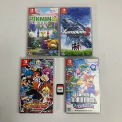【中古品】 Nintendo Switch ニンテンドー スイッチ ソフト 5本 まとめ セット ピクミン スーパーマリオ など 【023-251205-mh-02-fuz】