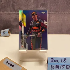 2020 Topps Chrome Formula 1 Max Verstappen Aston Martin Red Bull Racing Grand Prix Winner Purple Refractor カード
