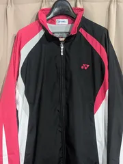 YONEX ヨネックス ヒートカプセル ウィンドブレーカー ジャケット L 黒 ピンク