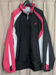 YONEX ヨネックス ヒートカプセル ウィンドブレーカー ジャケット L 黒 ピンク