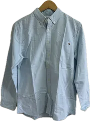 ZM1678 【美品タグ付き】ARNOLD PALMERアーノルドパーマー　長袖シャツ　トップス　ブルー　メンズ　Lサイズ