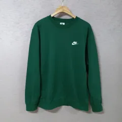 A12-6/NIKE グリーン色 起毛 スウェット メンズ