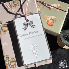 001 【薔薇とリボン】エンボッサー　プレートのみ