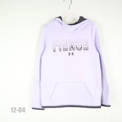 2493 UNDER ARMOUR アンダーアーマー キッズ 女の子 裏起毛パーカー Tシャツ YXS
