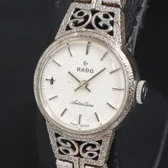 RADO 手巻き時計 シルバーコロニー SV925 メッシュバンド 稼働 - メルカリ
