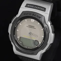 カシオ データバンク ウェーブセプター WVA-100 ソーラー デジアナ文字盤 メンズ腕時計 KRH 2000000 NSK