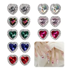 ネイルパーツ ハート【16個セット】ネイルストーン ラインストーン 可愛い 大きい キラキラ 立体 キュートハート型 DIY ネイルを飾てと服装使用 1