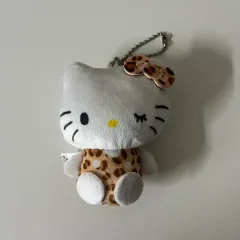 サンリオ ハローキティ ボールチェーン ぬいぐるみ ガチャ レオパード ギャル キティ