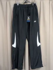 新品 YONEX ユニ裏地付 ウォームアップパンツ 黒 M 62010