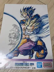 まとめ) BANDAI ドラゴンボール 40周年 クリア ポスター