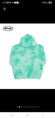 MMLG タイダイ染め タイ タイ 起毛 冬用 フードTシャツ