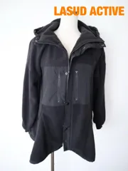 LASUD ACTIVE ラシュッドアクティブ フリースジャケット ヤマダヤ取扱い 定価19000円 F(フリー) ブラック カジュアル 上着 お出掛け 送料込み 6460117