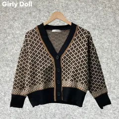 Girly Doll 幾何学模様 カーディガン Fサイズのサムネイル