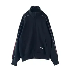 80s　PUMA　トラックジャケット　ヴィンテージ　old　刺繍ロゴ　レトロ